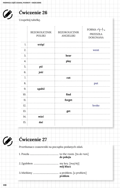 książka do nauki angielskiego